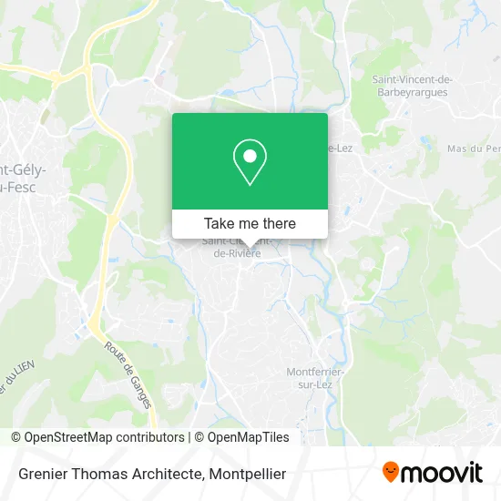 Grenier Thomas Architecte map
