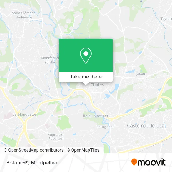 Botanic® map