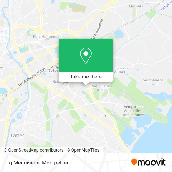 Fg Menuiserie map