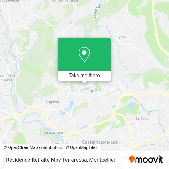 Résidence-Retraite Mbv Terrarossa map