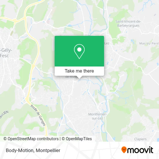 Body-Motion map