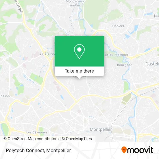 Polytech Connect map