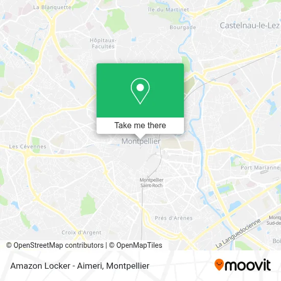 Amazon Locker - Aimeri map