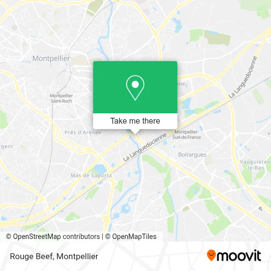 Rouge Beef map