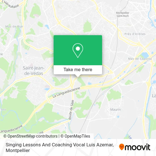 Singing Lessons And Coaching Vocal Luis Azemar map