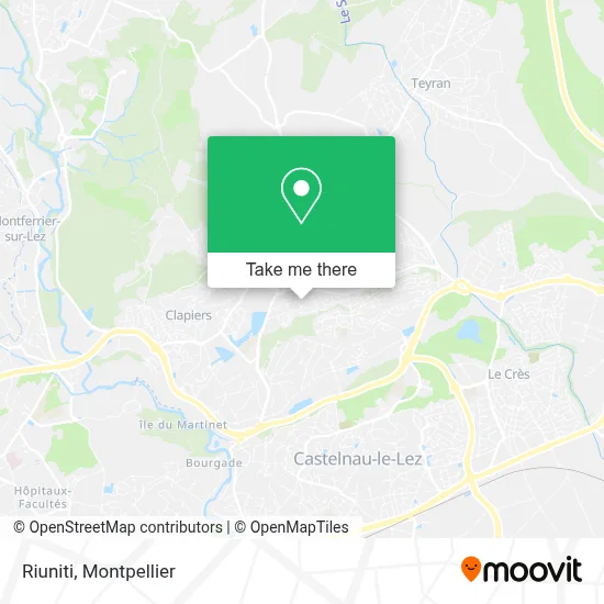 Riuniti map