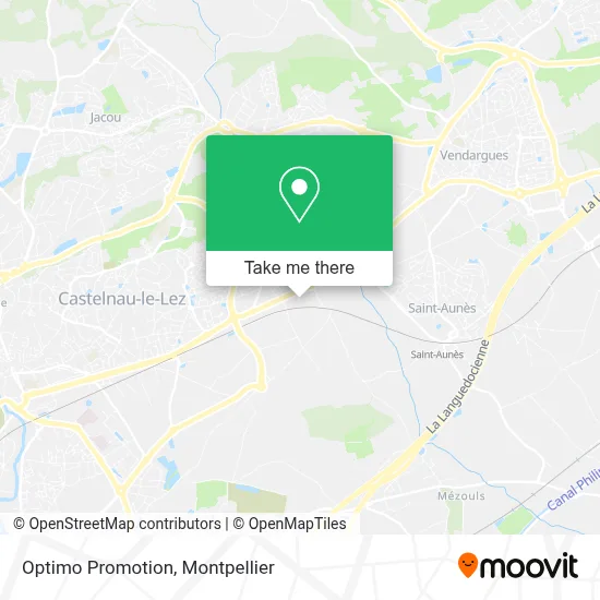 Optimo Promotion map