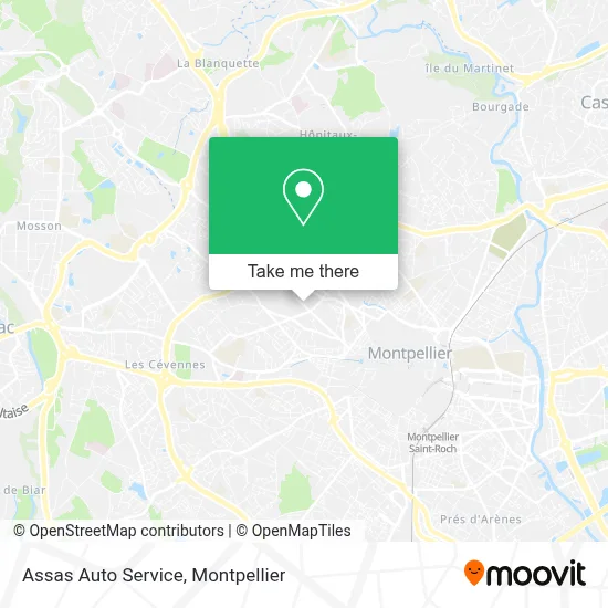 Assas Auto Service map
