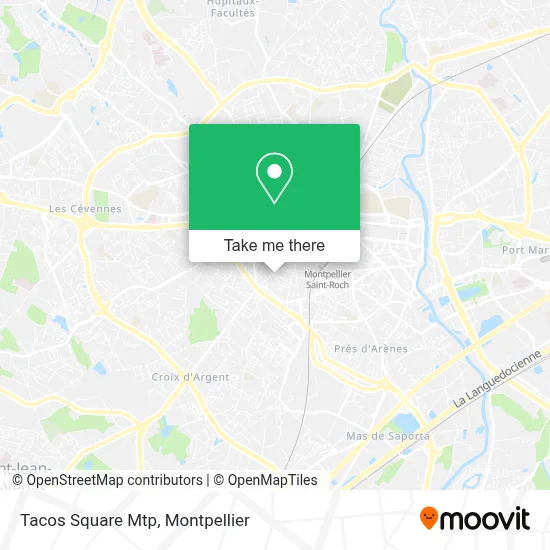 Tacos Square Mtp map