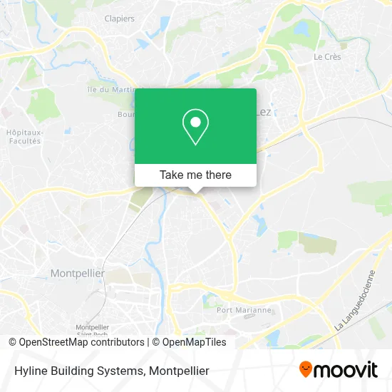 Hyline Building Systems map