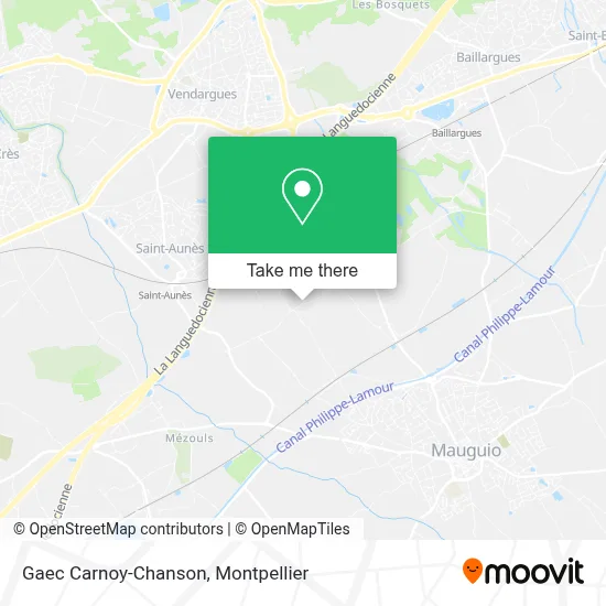 Gaec Carnoy-Chanson map