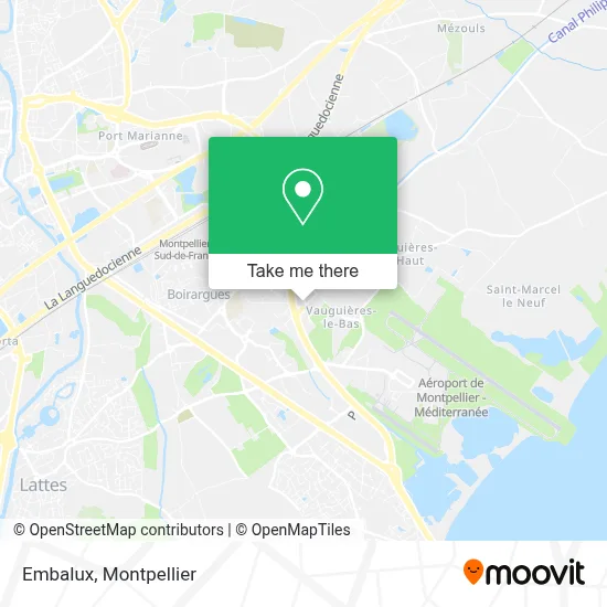 Embalux map