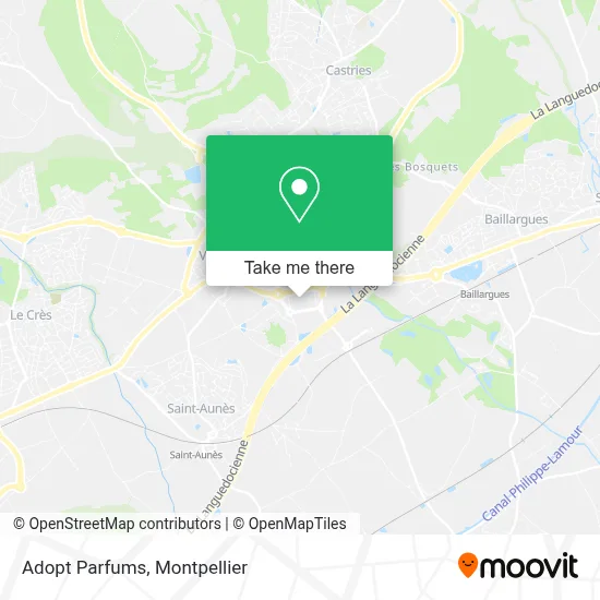 Adopt Parfums map