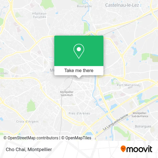 Cho Chai map