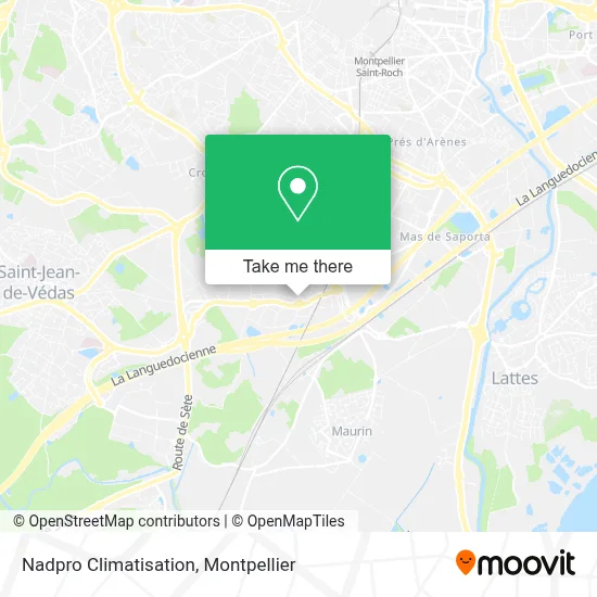 Nadpro Climatisation map