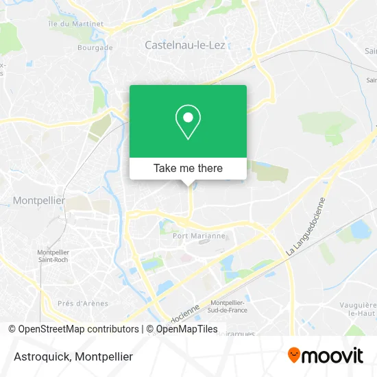Astroquick map