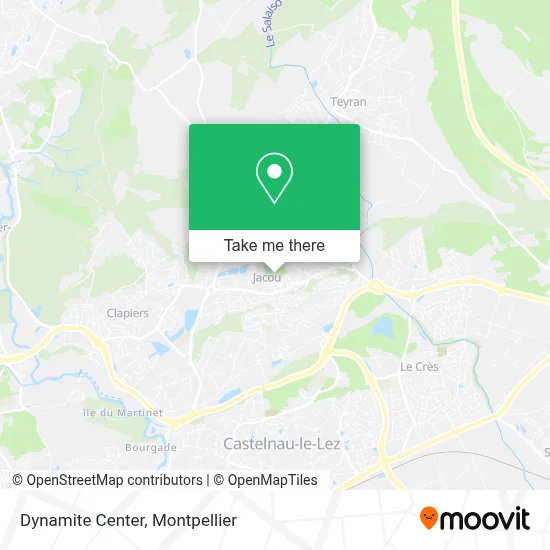Dynamite Center map