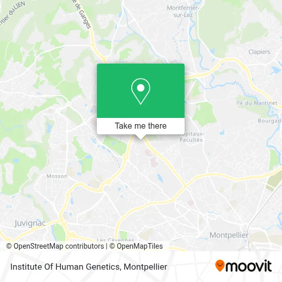 Institute Of Human Genetics map
