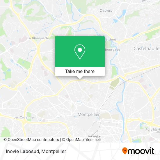 Inovie Labosud map