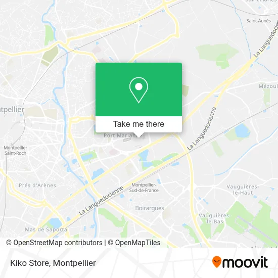 Kiko Store map