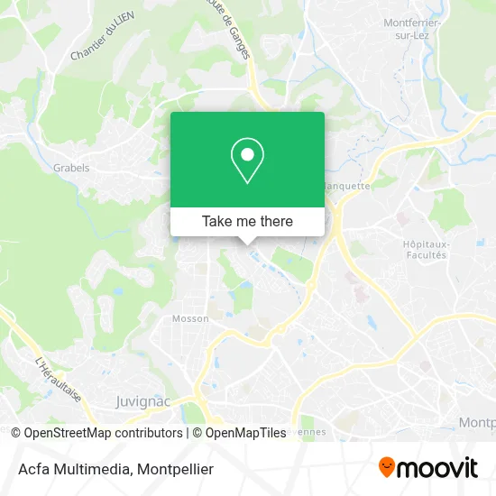 Acfa Multimedia map