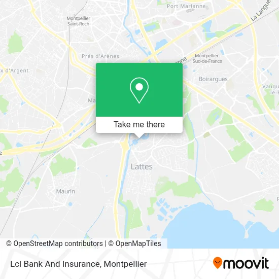 Lcl Bank And Insurance map