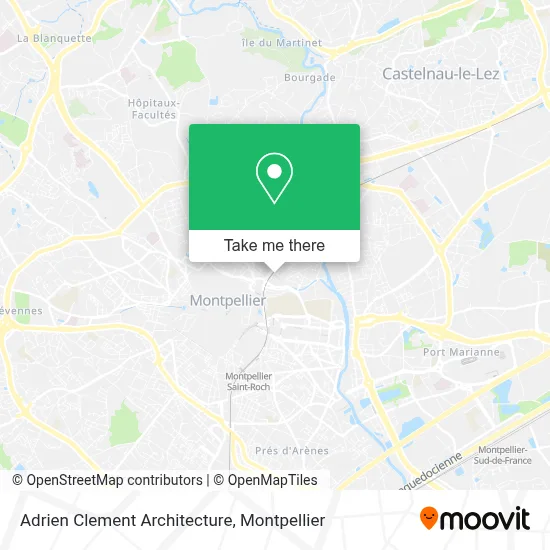Adrien Clement Architecture map