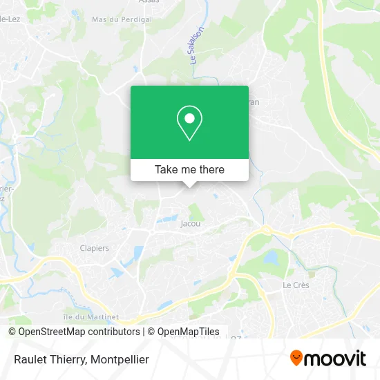 Raulet Thierry map