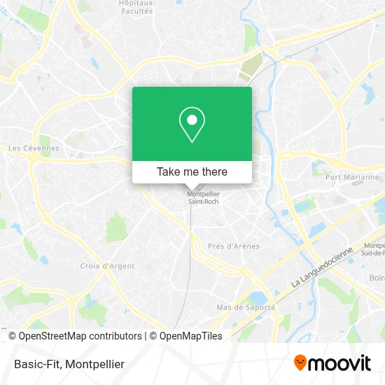 Basic-Fit map