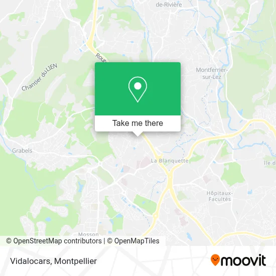 Vidalocars map