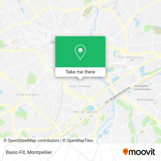 Basic-Fit map