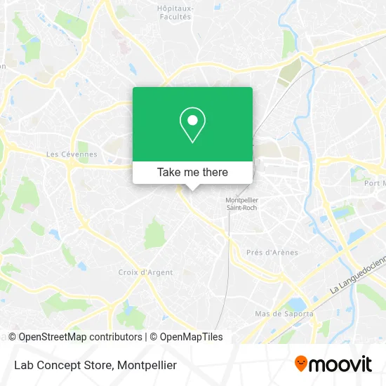 Lab Concept Store map