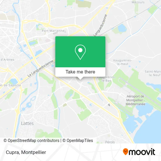 Cupra map