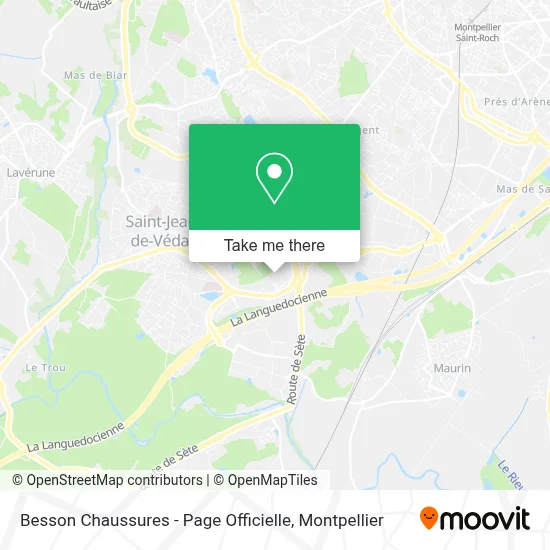 Besson Chaussures - Page Officielle map