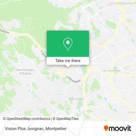 Vision Plus Juvignac map
