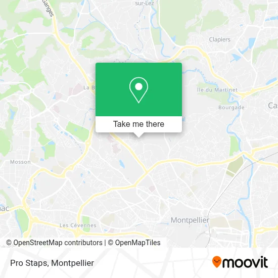 Pro Staps map