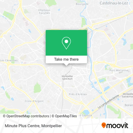 Minute Plus Centre map