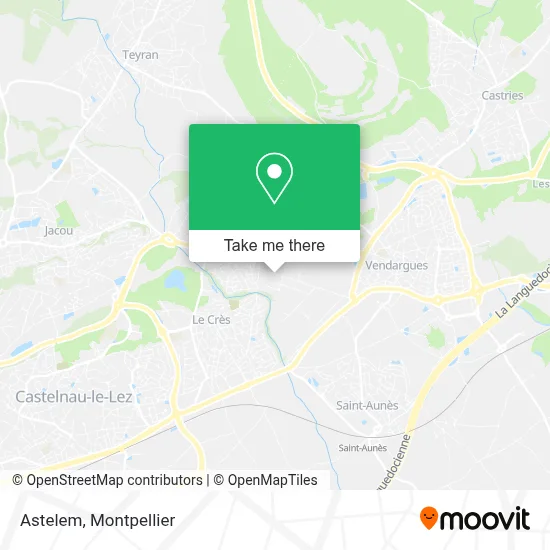 Astelem map