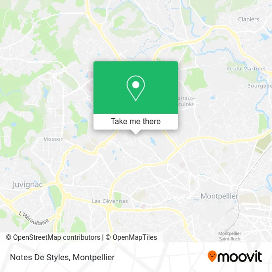 Notes De Styles map