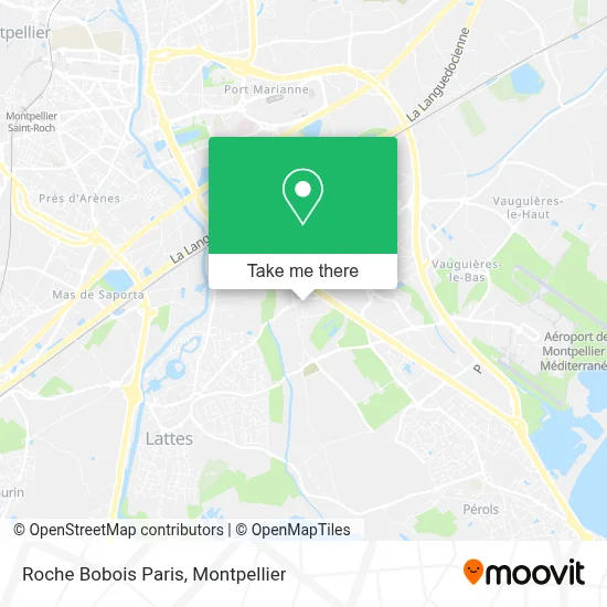 Roche Bobois Paris map