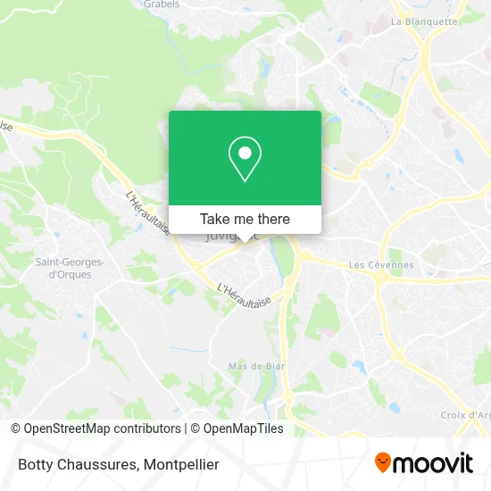 Botty Chaussures map