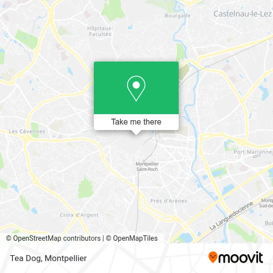 Tea Dog map