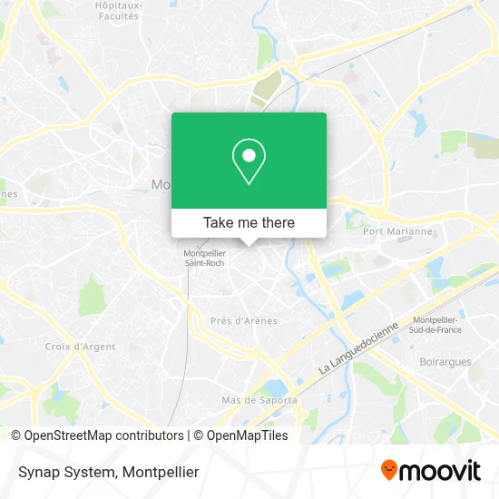 Synap System map