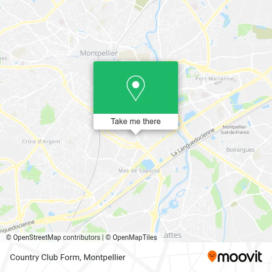 Country Club Form map