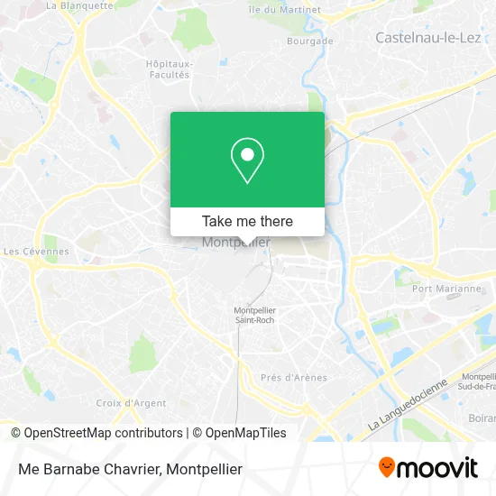 Me Barnabe Chavrier map