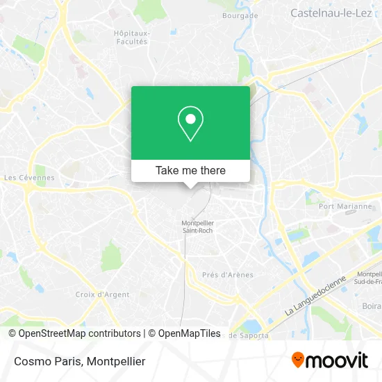 Cosmo Paris map