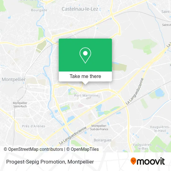 Progest-Sepig Promotion map