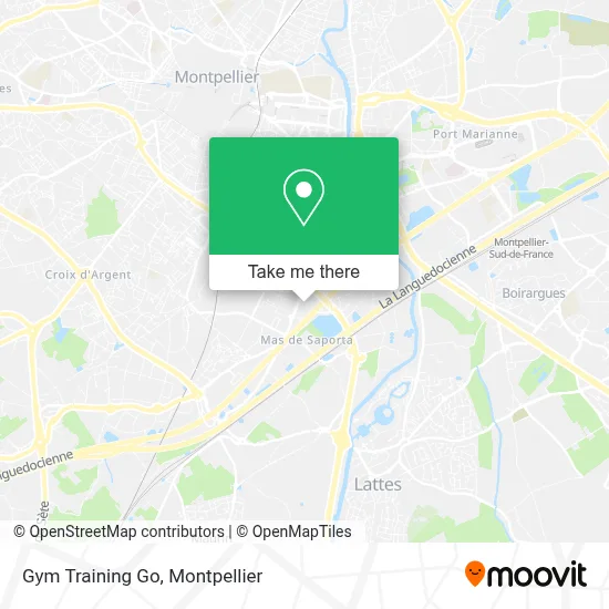 Gym Training Go map