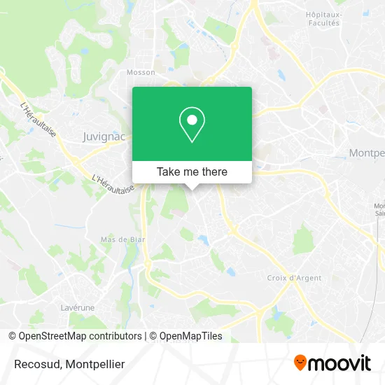 Recosud map