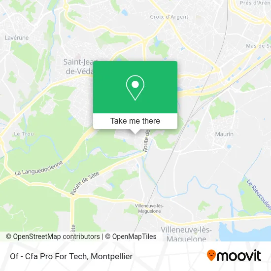 Of - Cfa Pro For Tech map